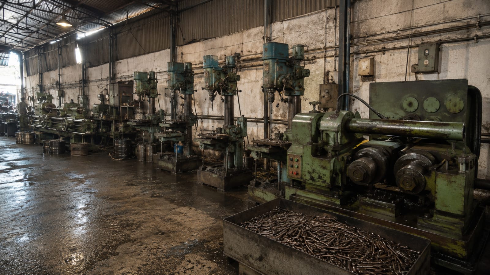 AEC factory and warehouse — view 1